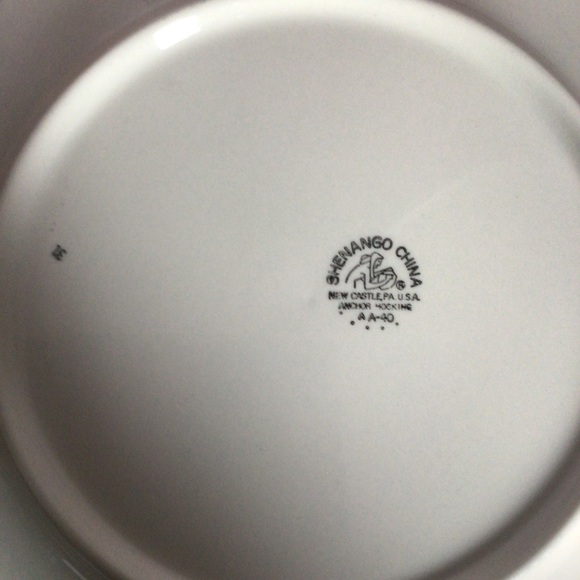 Vintage Anchor Hocking Shenango Avanti Dinner Plate - Picture 4 of 5